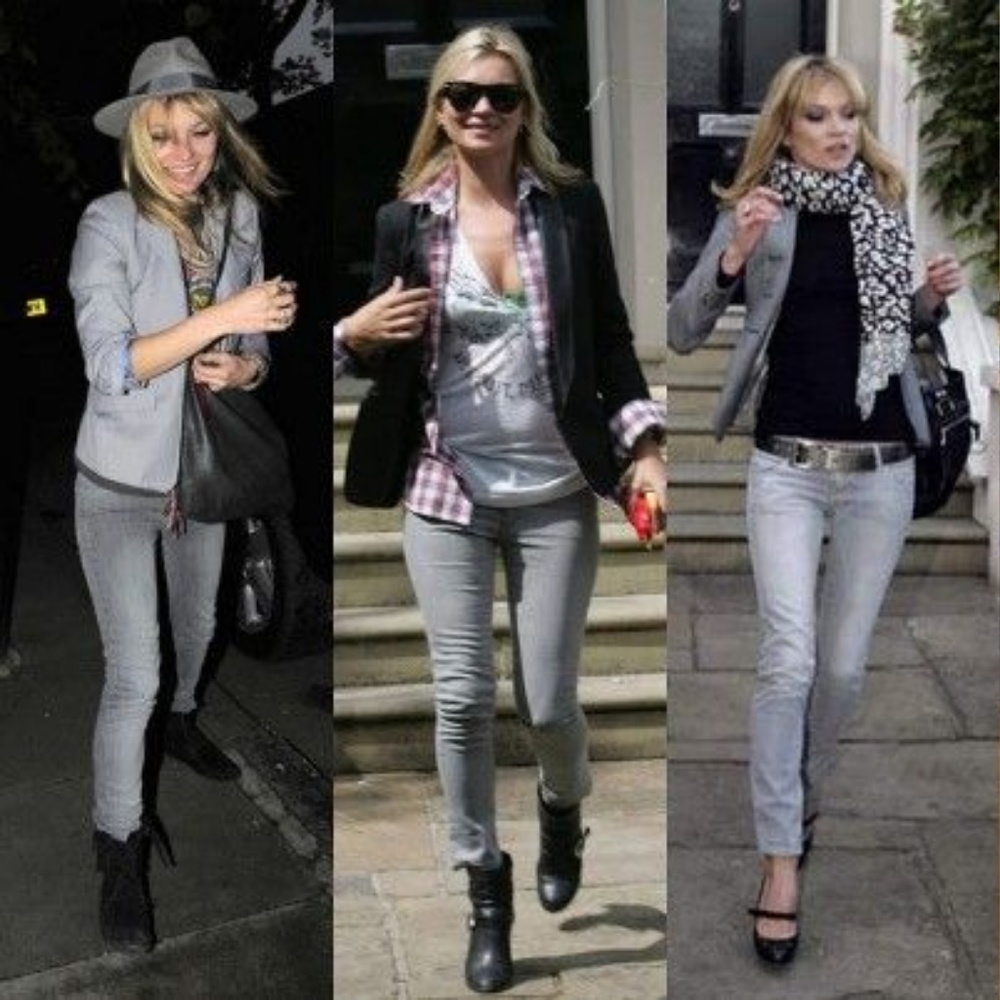 J Brand Stretch Skinny Jean Mid Rise Sz 24